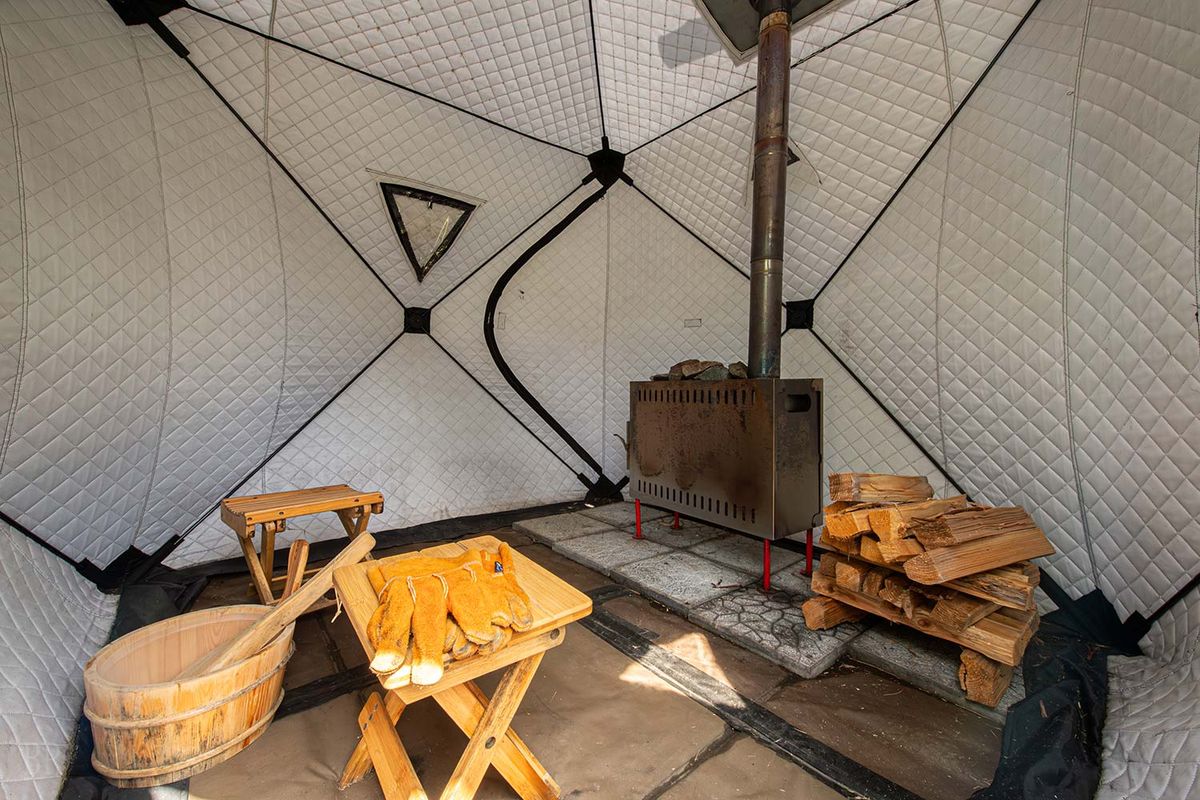 テントサウナ 2