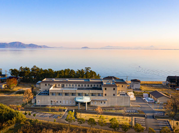 ザ グラン リゾート 近江舞子 琵琶湖の夕景
