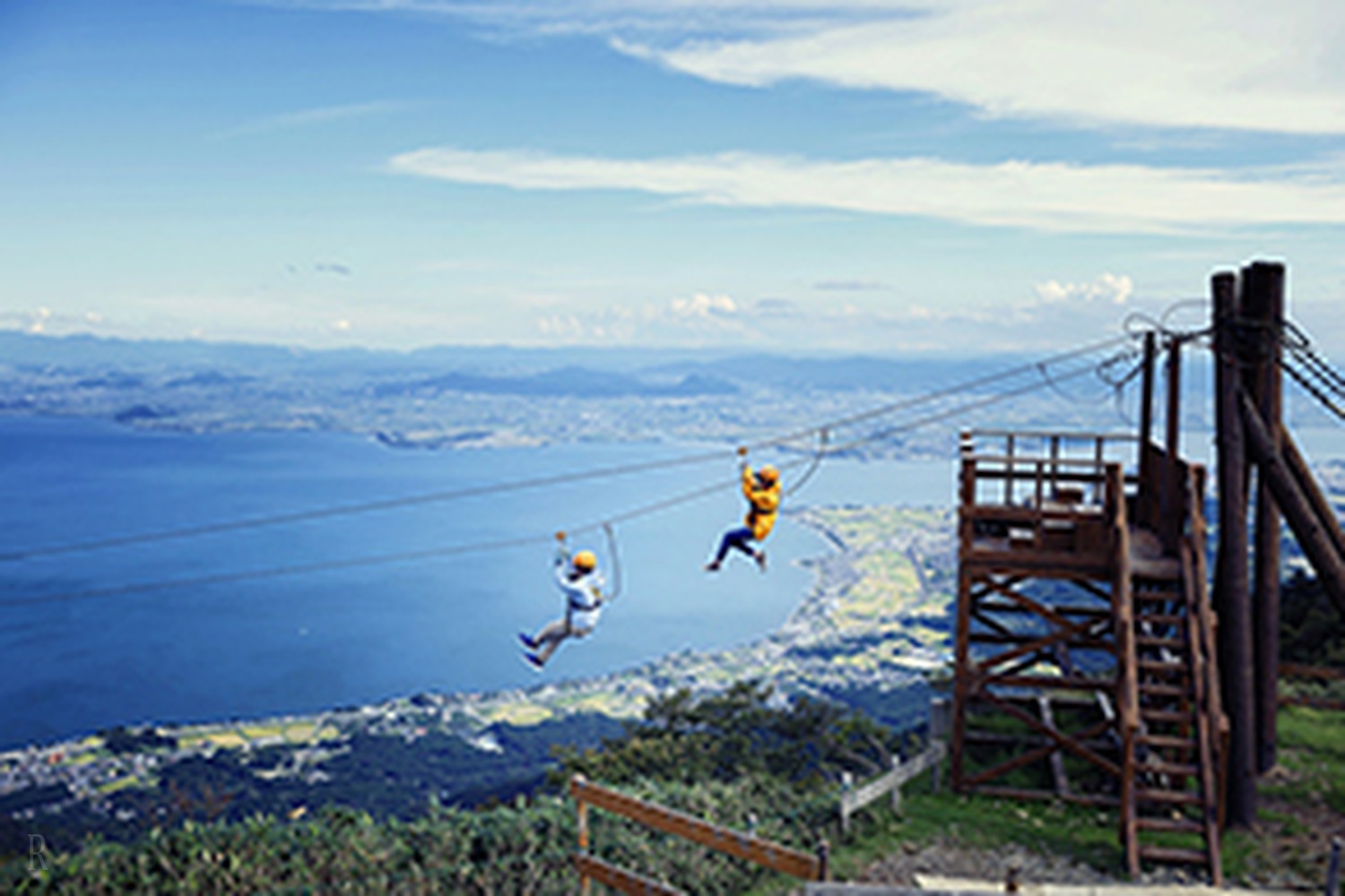 びわこ箱館山 ジップライン